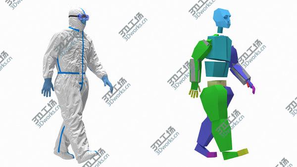 images/goods_img/20210312/Man in Disposable Medical Protective Suit Rigged 3D model/3.jpg